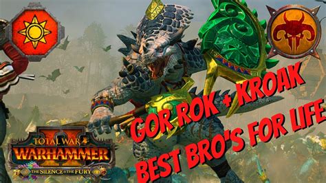 gor rok vs kroq gar|lord kroak warhammer 2.
